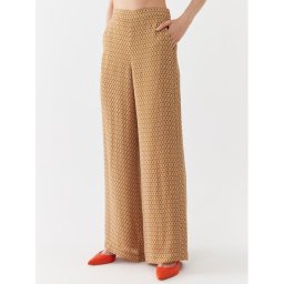 MICHAEL Michael Kors Szövet nadrág MF330K0AR4 Sárga Relaxed Fit