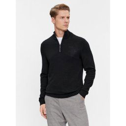 Calvin Klein Sweater K10K110421 Fekete Regular Fit