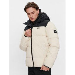 Calvin Klein Pehelykabát Crinkle K10K112227 Bézs Regular Fit