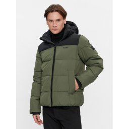 Calvin Klein Pehelykabát Crinkle K10K112227 Zöld Regular Fit