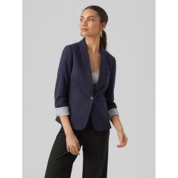 Vero Moda Zakó Harukimo 10291043 Sötétkék Regular Fit