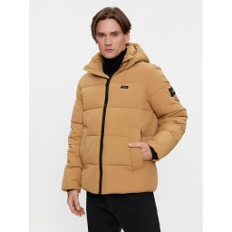 Calvin Klein Pehelykabát Crinkle K10K110336 Khaki Regular Fit