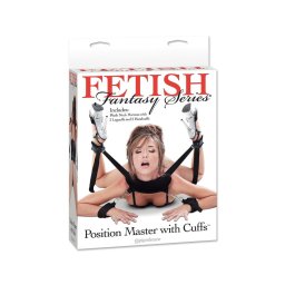 Pipedream - Fetish Position Master - BDSM kötözőszett (fekete)