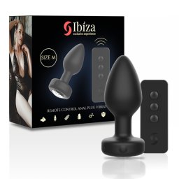 Ibiza - análvibrátor távirányítóval (M méret)