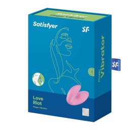 Satisfyer - Love Riot minivibrátor (rózsaszín)