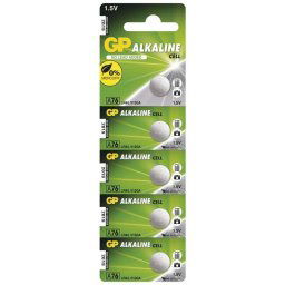 GP LR44 alkáli gombelem (10 db)