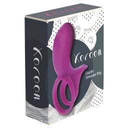 Xocoon - Couples Stimulator vibrációs pénisz- és heregyűrű, távirányítóval