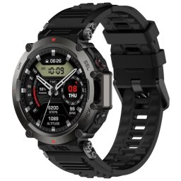 SZILIKON pánt Amazfit T-Rex Ultra fekete