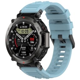 SZILIKON pánt Amazfit T-Rex Ultra világoskék