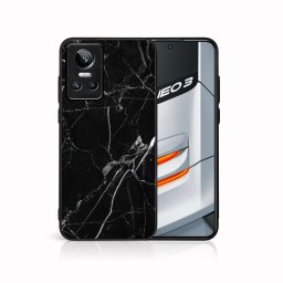 PROTEMIO MY ART Védőhuzat Realme GT Neo 3 BLACK MARBLE (142)