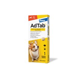 AdTab 225 mg rágótabletta kutyák részére (> 5,5–11 kg)