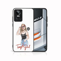 PROTEMIO MY ART Védőhuzat Realme GT Neo 3 TOUGH GIRL (131)