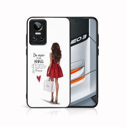PROTEMIO MY ART Védőhuzat Realme GT Neo 3 RED DRESS (137)