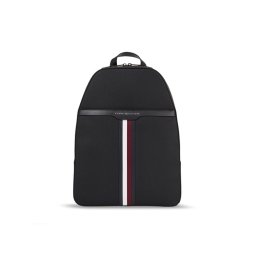 Tommy Hilfiger Hátizsák Th Coated Canvas Backpack AM0AM11533 Fekete