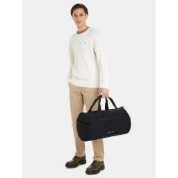 Tommy Hilfiger Táska Th Skyline Duffle AM0AM11551 Fekete
