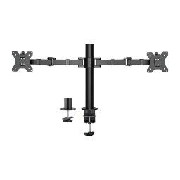 Asztali monitor tartó 2 karos 32" fekete ACT (AC8326)