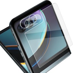IMAK SET Üveg külső kijelzőhöz és fényképezőgéphez Motorola Razr 40 Ultra