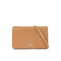 Calvin Klein Táska Re-Lock Double Gusett Xbody-Emb K60K611532 Barna