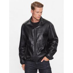 Armani Exchange Műbőr dzseki 6RZB17 ZE1CZ 1200 Fekete Regular Fit