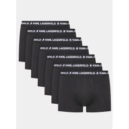 KARL LAGERFELD 7 db-os boxeralsó szett Logo 220M2125 Fekete