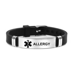 Acél allergia karkötő