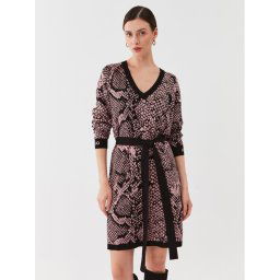 Liu Jo Sport Kötött ruha TF3058 MS75L Rózsaszín Regular Fit
