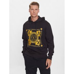 Versace Jeans Couture Pulóver 75GAIF07 Fekete Regular Fit