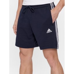 adidas Sport rövidnadrág Essentials French Terry 3-Stripes Shorts IC9436 Kék Regular Fit