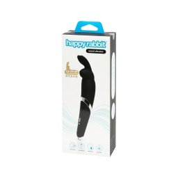 Happyrabbit Wand - akkus, masszírozó vibrátor (fekete)