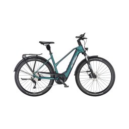 KTM MACINA GRAN 720 2023 női E-bike green purple flip matt (silver+black) 46cm