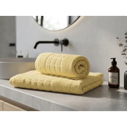 SOFT törölköző 50 x 100 cm krém, 100% pamut