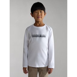 Napapijri Blúz S-Box NP0A4GNI S Fehér Regular Fit