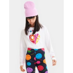 Desigual Blúz 23WGTK02 Fehér Regular Fit