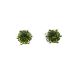 Peridot olivin bedugós fülbevaló