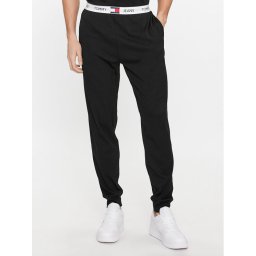 Tommy Jeans Melegítő alsó UM0UM02962 Fekete Regular Fit