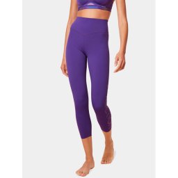 Triumph Leggings Cardio RTW 7/8 High Waist Leggings Logo 10215957 Lila Slim Fit
