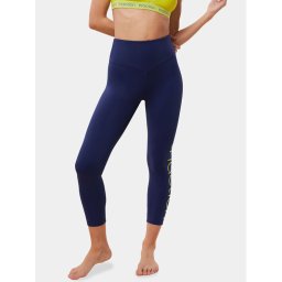 Triumph Leggings Cardio RTW 7/8 High Waist Leggings Logo 10215957 Sötétkék Slim Fit