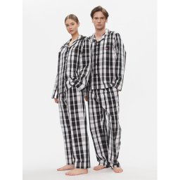 Tommy Jeans Pizsama UU0UU00084 Fekete Regular Fit