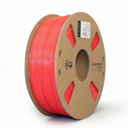 Filament 3D nyomtatókhoz ABS fluoreszkáló piros 1.75mm 1kg Gembird (3DP-ABS1.75-01-FR)