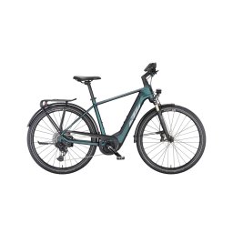 KTM Macina Sport 710 2023 férfi E-bike green purple flip matt (silver+blue) 60cm