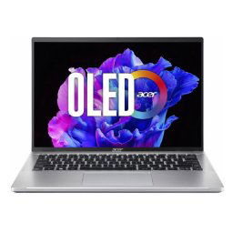 Acer Swift laptop 14 2.8K i5-1335U 16GB 512GB IrisXe W11 ezüst Acer Swift Go PN: NX.KMZEU.002