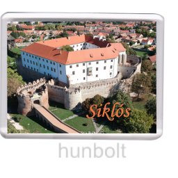 Siklósi Vár hűtőmágnes (műanyag keretes)