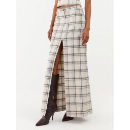 Patrizia Pepe Maxi szoknya 8G0341/A7U2-XV91 Szürke Regular Fit