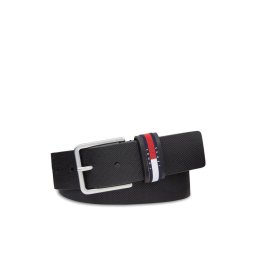 Tommy Jeans Férfi öv Tjm Elevated Leather 4.0 AM0AM11675 Fekete