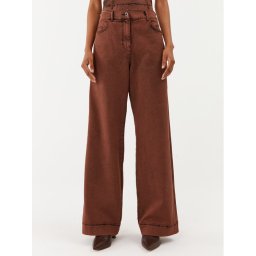 Patrizia Pepe Farmer 8P0518/D047-R805 Bordó Relaxed Fit