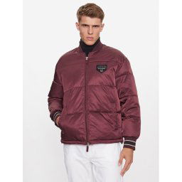 Armani Exchange Bomber dzseki 6RZB23 ZNJ7Z 14AU Bordó Regular Fit
