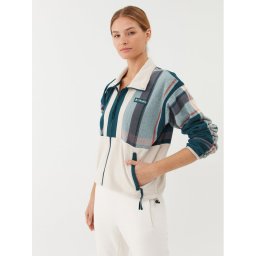 Columbia Polár kabát W Back Bowl™ Fleece Kék Regular Fit
