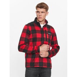 Columbia Polár kabát Sweater Weather™ II Printed Half Zip Piros Regular Fit