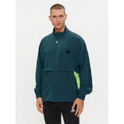 adidas Átmeneti kabát City Escape IJ6082 Zöld Regular Fit