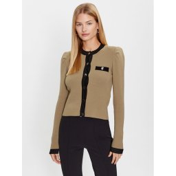 Liu Jo Kardigán CF3015 MS99E Barna Regular Fit